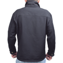 Elegante Chamarra para Caballero Color Negro Fabricada en Poliéster Dry Fit Impermeable