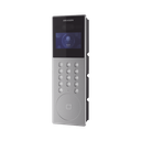 Videoportero IP Multiapartamento con Reconocimiento Facial / Llamada a App HikConnect (requiere monitor) / Protección IP65 / Apertura por Rostro, Tarjeta o App