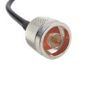 Cable LMR-240 de 60 cm con conectores N Macho y SMA Macho Inverso.