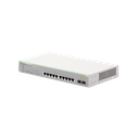 Switch PoE+ Gigabit WebSmart de 10 puertos 10/100/1000 Mbps (2 x Combo) + 2 puertos gigabit SFP (Combo), 75 W