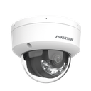 Domo IP 4 Megapixel / Lente 2.8 mm / Dual Light (30 mts IR + 30 mts Luz Blanca) / Micrófono Integrado / Antivandálico IK08 / ACUSENSE Lite / Exterior IP67 / H.265 / PoE / ONVIF / Micro SD