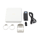 Punto de Acceso Super WiFi, Doble Banda, Conectorizado en 2.4 GHz (Hasta 600 m con Antena de 12 dBi), Hasta 300 m con Antena Integrada de 16 dBi en 5 GHz.