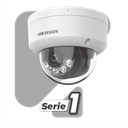 Domo IP 4 Megapixel / Lente 2.8 mm / Dual Light (30 mts IR + 30 mts Luz Blanca) / Micrófono Integrado / Antivandálico IK08 / ACUSENSE Lite / Exterior IP67 / H.265 / PoE / ONVIF / Micro SD