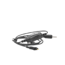 Micrófono de 1 cable serie LOC para KENWOOD PKT-23K
