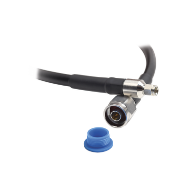 Jumper flexible de baja pérdida para equipos inalámbricos hasta 7 GHz SMA-Macho Inverso a N-Macho, 60 cm