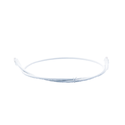 Patch Cord MC6 Modular Cat6 UTP, CM/LS0H, 0.91 Metros (3 Pies), Color Blanco, Versión Bulk (Sin Empaque Individual)