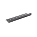 Patch Panel Z-Max de 24 Puertos, Blindado, Precargado con Jacks Categoría 6A, Plano, 1UR