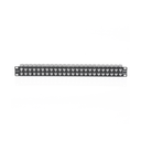 Patch Panel Z-Max de 48 Puertos, Blindado, Precargado con Jacks Categoría 6A, Plano, 1UR