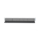 Patch Panel Z-Max de 48 Puertos, Blindado, Precargado con Jacks Categoría 6A, Plano, 1UR