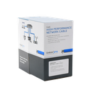 Bobina de Cable de 305 m (1000 ft) Cat6 aleación de Cobre y Aluminio ( CCA ), color Azul Versión Económica. Uso en interior.