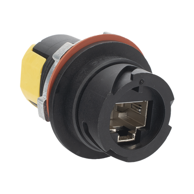 Conector Z-MAX Industrial (Ruggedized), Cat6A, Blindado, Uso Exterior IP66/IP67