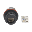Conector Z-MAX Industrial (Ruggedized), Cat6A, Blindado, Uso Exterior IP66/IP67