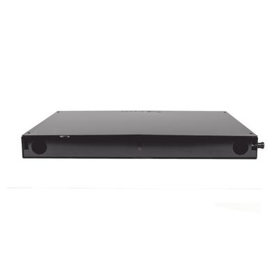 Panel de Conexión de Fibra para Rack de 19in, Bandeja Deslizable, Acepta 3 Placas Quick Pack, Hasta 72 Fibras, 1 UR