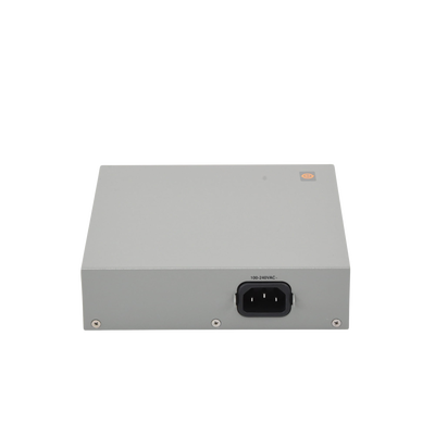 Convertidor de medios Gigabit Ethernet PoE+ a fibra óptica, conector LC, multimodo (MMF), distancia hasta 550 m