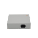 Convertidor de medios Gigabit Ethernet PoE+ a fibra óptica, conector LC, multimodo (MMF), distancia hasta 550 m
