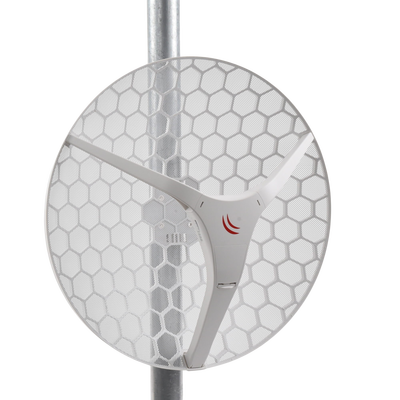 (LHG XL HP5) Cliente y PtP de Alta Potencia, Antena de Rejilla Mejorada de 27 dBi en 5GHz 802.11 a/n