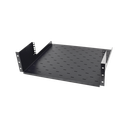 Rack Abierto de Montaje en Pared, de 19in, de 2 Unidades de Rack, con Charola de 460 mm de Profundidad, Se envía el Gabinete Armado.
