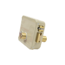 Cerradura Eléctrica / Incluye Llave / Derecha/ Con Botón integrado /Exterior