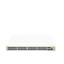 Switch PoE+ Administrable CentreCOM FS980M, Capa 3 de 48 Puertos 10/100Mbps + 4 SFP Gigabit, 375W