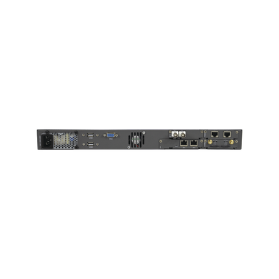 Servidor integrado con 3 ranuras para módulos E1, GSM 2G y 3G, FXS/FXO, hasta 46 canales y hasta 64 llamadas simultaneas, ideal para 3CX
