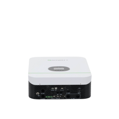 Inversor Cargador 3kW Compatible con Baterías de Litio, Monitoreo Remoto y Sincronización para Mayor Potencia, Operación 48Vcc