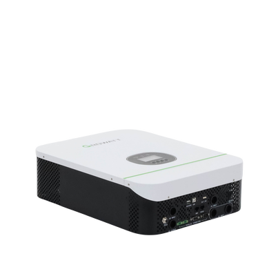 Inversor Cargador 3kW Compatible con Baterías de Litio, Monitoreo Remoto y Sincronización para Mayor Potencia, Operación 48Vcc