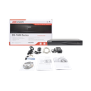 NVR 8 Megapixel (4K) / 4 canales IP / 1 Bahia de Disco Duro / 4 Puertos PoE+ / Salida de vídeo 4K