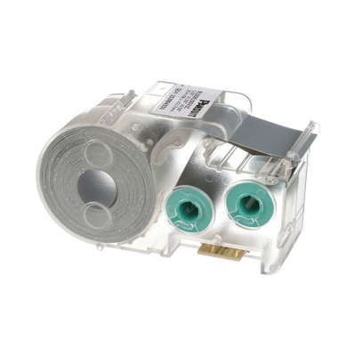 Casete de 100 Etiquetas Autolaminadas Turn-Tell, con Rotación para Mejor Visibilidad, para Cables de Redes de Cobre o Fibra Óptica, de 5.5 a 7.1 mm (0.22 a 0.28 pulgadas) de Diámetro
