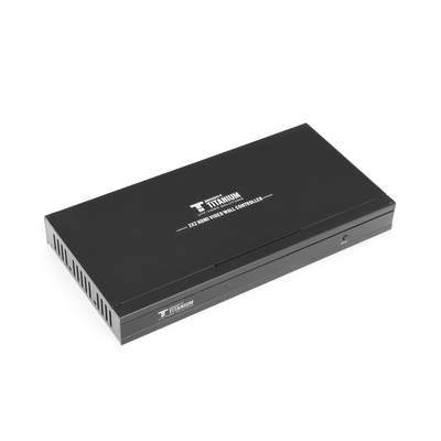 Controlador de VIDEOWALL  de 2 x 2 / Distribuye en 4 pantallas el video de 1 Entrada HDMI  / Resolución 1080p a 60 Hz. / Salida de audio de 3.5mm / Modo pantalla Completa o Modo Clon / Muy Fácil de crear una pared de Video Wall