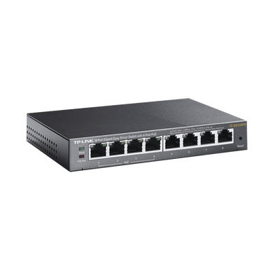 Easy Smart Switch PoE JetStream , 8 puertos 10/100/1000 Mbps  55 W