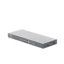 Switch Gigabit no administrable de 16 puertos 10/100/1000 Mbps para rack