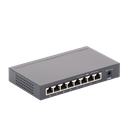 Switch Gigabit PoE+ no administrable de 8 puertos 10/100/1000 Mbps, solo 4 puertos PoE, para escritorio