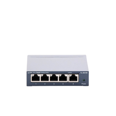 Switch Gigabit no administrable de 5 puertos 10/100/1000 Mbps
