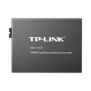 Convertidor Fibra Óptica WDM Monomodo / 1 puerto RJ45 10/100 Mbps / 1 puerto SC/UPC 100 Mbps /  Hasta 20 Km / Para su Funcionamiento Requiere el Modelo MC112CS / Plug and Play