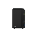 Servidor NAS de escritorio con 2 bahías / Hasta 24 TB / Hasta 6GB RAM / Hasta 25 cámaras