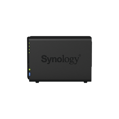 Servidor NAS de escritorio con 2 bahías / Hasta 24 TB / Hasta 6GB RAM / Hasta 25 cámaras