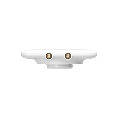 Antena sectorial simétrica UniFi, doble banda con apertura de 90° en 2.4 GHz (10 dBi) y 45° en 5 GHz (15dBi)