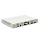 Switch Administrable CentreCOM GS970M, Capa 3 de 8 Puertos 10/100/1000 Mbps + 2 puertos SFP Gigabit