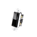 Switch un solo polo 15 Amp negro nigth