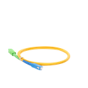 Jumper de Fibra Óptica Monomodo SC/APC-SC/UPC Simplex de 1 metro, 3mm
