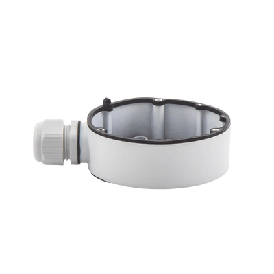 Caja de Conexiones de Exterior para Cámaras Tipo Mini Domo / IP66 / Color Blanco