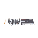 Kit de Transceptores (Baluns) para EXTERIOR TurboHD Hasta 4K HD-TVI / HD-CVI / AHD / CVBS / COAXITRON / AUDIO POR COAXITRON  / Menu OSD / CONECTORES 100% COBRE / Con Cable RF Blindado. Distancia de hasta 200 m en 4K. Calidad PREMIUM