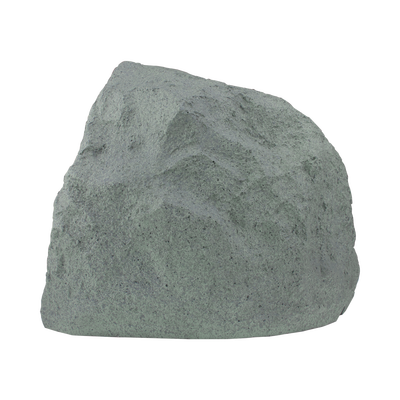 Altavoz Exterior de 2 vías con forma de roca, Woofer de polipropileno de 8 ", Tweeter de titanio de 1", Gris. 5 - 150 W, 8 ohms