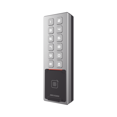 Teclado Exterior WiFi Antivandálico IP65 & IK08 / Administrable en la Nube / Alta y Baja de Passwords Remotamente con Horarios / Acceso por PIN, Tarjeta MIFARE, Huella y Tarjeta Virtual Bluetooth