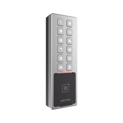 Teclado Exterior WiFi Antivandálico IP65 & IK08 / Administrable en la Nube / Alta y Baja de Passwords Remotamente con Horarios / Acceso por PIN, Tarjeta MIFARE, Huella y Tarjeta Virtual Bluetooth