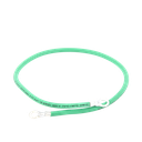 Jumper para Puesta a Tierra con Cable 8 AWG con Conectores de Ojo de 50 cm.