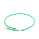Jumper para Puesta a Tierra con Cable 8 AWG con Conectores de Ojo de 50 cm.