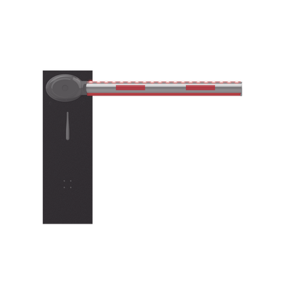 Barrera Vehicular IZQUIERDA / Brazo con Iluminación LED Rojo/Verde de 4 mts Incluido  / 3 Seg para Apertura / Cierre Automático con Tiempo Configurable / 2,500,000 MCBF / Compatible con Cualquier Control de Acceso