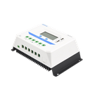 Controlador Solar de Carga PWM 12/24V 60 A, Salida USB, con Display