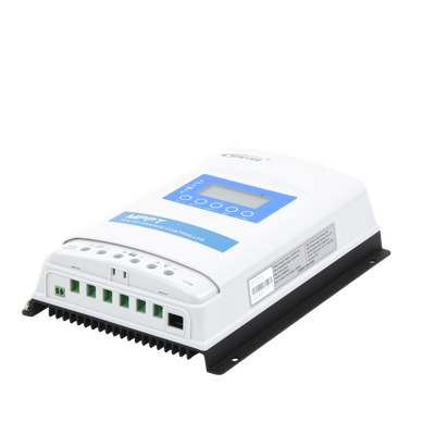 Controlador Solar MPPT 40A 12/24V, Máximo Voltaje de Circuito Abierto Voc 100Vcc, Configurable para Baterías de Litio